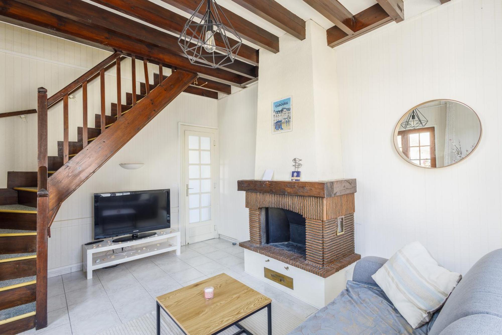 La Maison Cabourgeaise Proche Mer Exterior photo